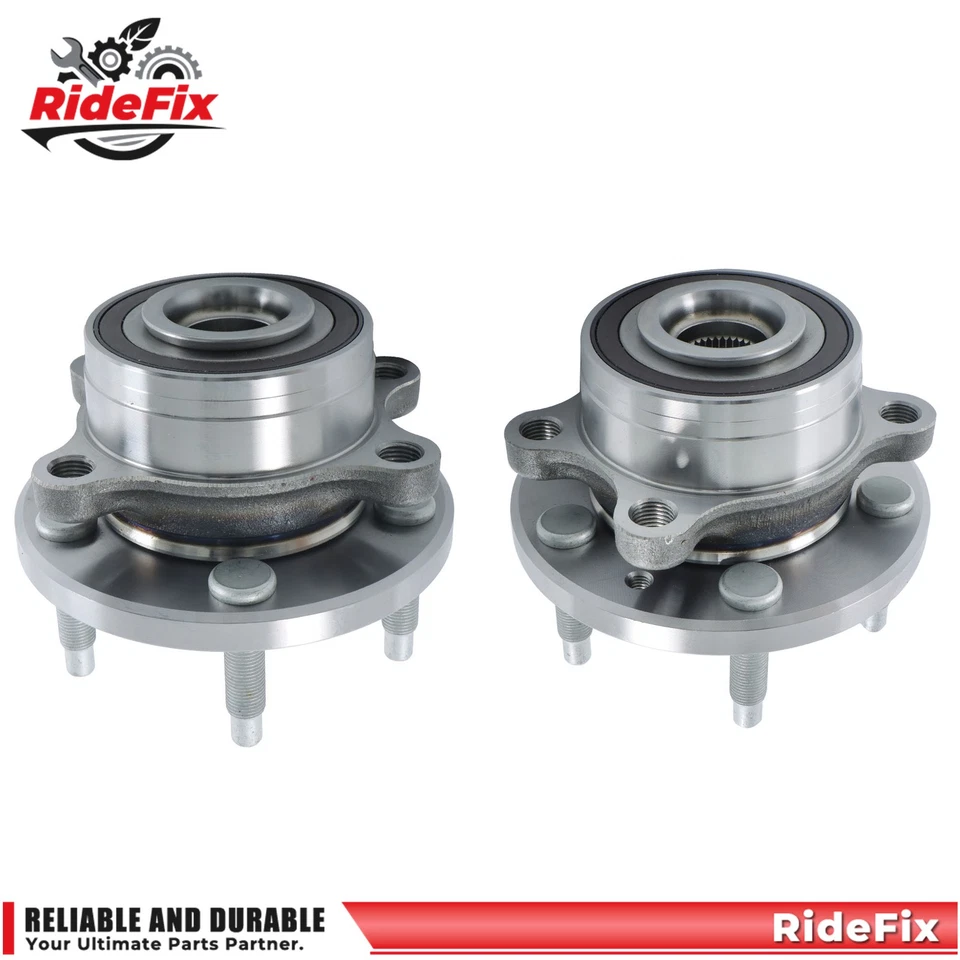 Juego de 2 cojinetes de buje de rueda delantera/trasera para Ford Explorer 2011 2012-2018 Foto 2 de 4