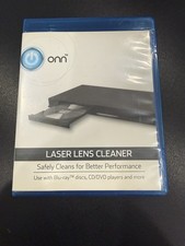 Onn Laser Lens Cleaner Blu-ray DVD CD Disc Only