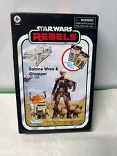 STAR WARS VINTAGE COLLECTION SABINE WREN & CHOPPER VC332 VC333 EXCLUSIVE 2 PACK