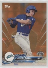 2018 Topps Pro Debut Orange 6/25 Jeren Kendall #115 1v3