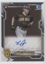 2021 Bowman Chrome Rookie Luis Campusano #BCRA-LC Auto n1u