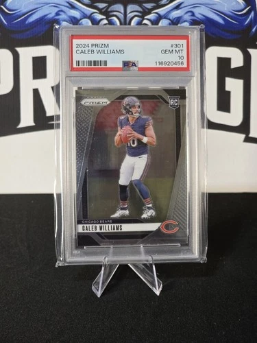 2024 Prizm Caleb Williams RC Rookie #301 Bears PSA 10