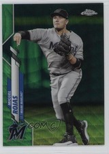2020 Topps Chrome Green Wave Refractor 36/99 Miguel Rojas #105 1an5