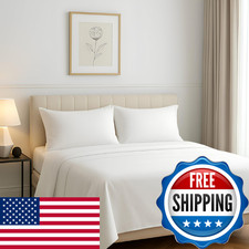 Carressa Linen 100 Egyptian Cotton Sheets California King Size - 1200 Series