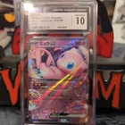 Mew ex 151/165 Sv2a Pokemon TCG 151 Holo Double Rare Japanese - CGC 10 GEM MINT