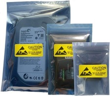 Antistatic Bags, 30pcs 3 Sizes Mixed ESD Shielding Bag with Labels  Used for