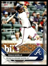 Ronald Acuña Jr. 2025 Topps Now All Star Game ASG Card #ASG-RAJ Atlanta Braves