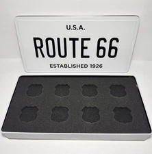 License Plate Tin - Icons of Route 66 Shield Collection