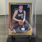 2025 Bowman Basketball Gold Shimmer Refractor Donovan Clingan #BCV-188