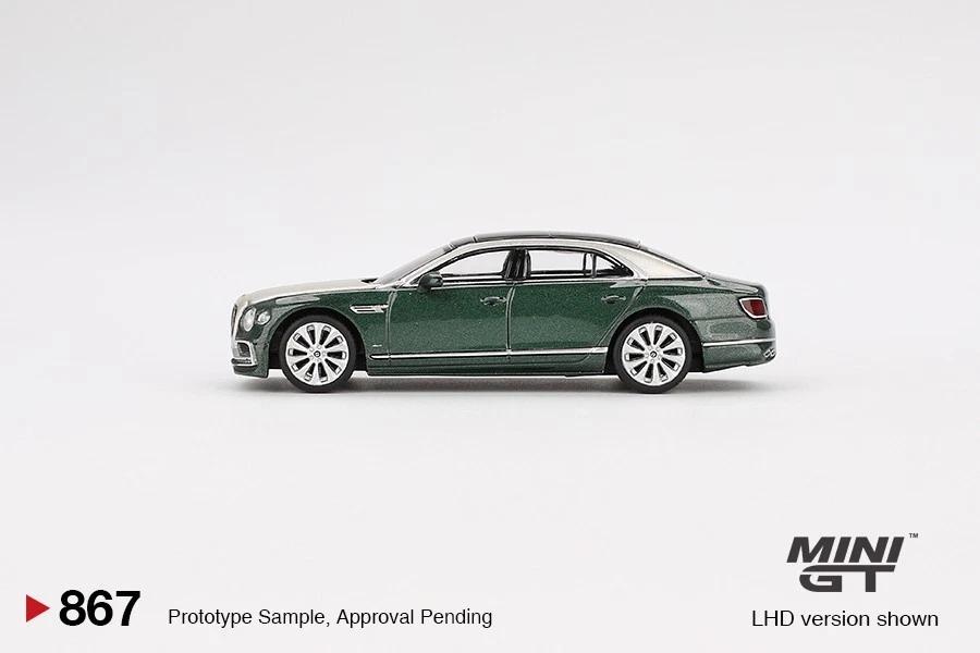Bentley Flying Spur - White Sand Verdant Diecast modelo a escala 1:64 - TSM MGT00867 Foto 3 de 3