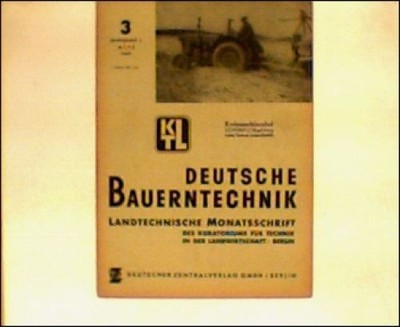Die neuen Ausleihtarife der MAS - Deutsche Bauerntechnik - Eine landtechnische M
