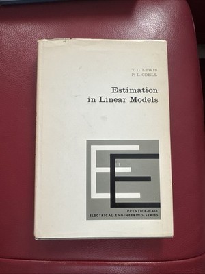Estimation in Linear Models - Hardcover 1971
