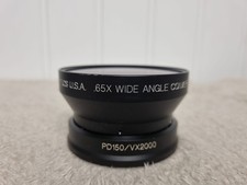Century PD150 VX2000 Precision Optic 0.65x Wide Angle Converter Lens 58MM THREAD