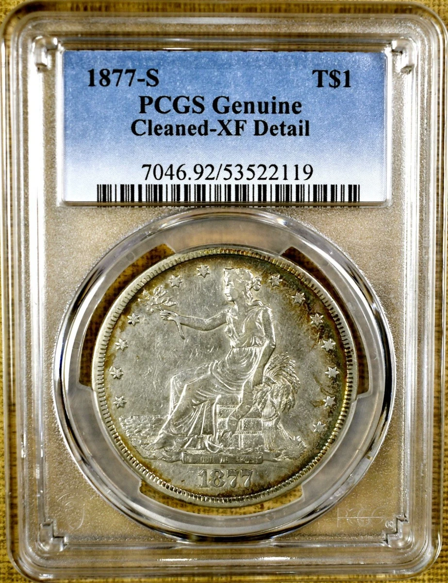 アメリカ　トレードダラー 1877 s　貿易銀 1ドル銀貨 1877年 アメリカ 貿易銀 1ドル トレード ダラー 銀貨 シルバー コイン