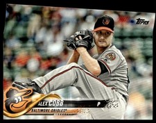 2018 Topps Alex Cobb Baltimore Orioles #420