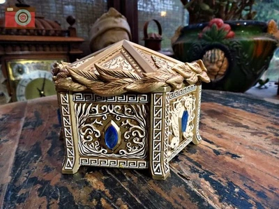 NEMESIS NOW PANDORA'S BOX, Detailed Storage Box, Jewellery, Trinkets etc. Greek Mythology.