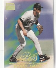 FREE SHIPPING-MINT-1999 Skybox Premium Bobby Smith #168 DEVIL RAYS