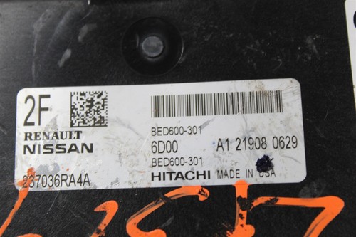 237036RA4A Nissan Rogue 19-20 2.5L Computer Engine Control ECU Module 4P8 558 B1 - Picture 3 of 7