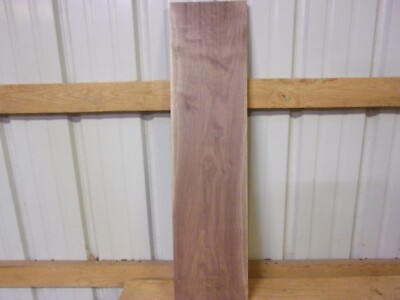 1 PC WALNUT BOARD KILN DRIED LUMBER WOOD LOT 597V  33 3/4''X 8 1/4''X 3/4'' CURLY
