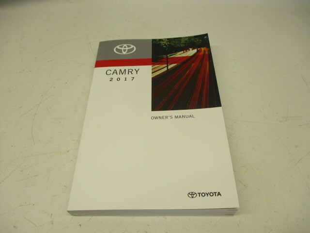 Toyota camry manual