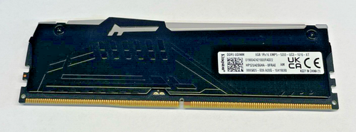 Kingston Fury Beast 8GB DDR5 RAM UDIMM 5200mt/s XMP RGB Lighting (OFFERS OK) - Picture 3 of 3