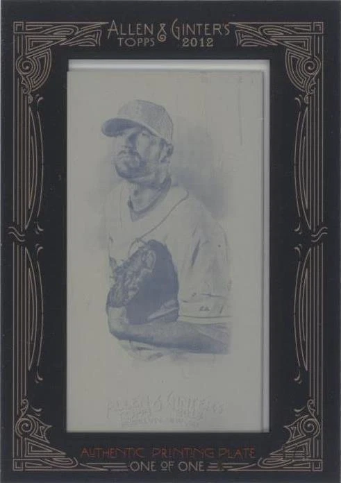 Framed Printing Plate Mini Yellow