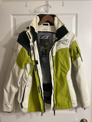 Orage (Canada) Womens Full Zip Hooded Puffer Jacket Winter Ski Coat SIZE 