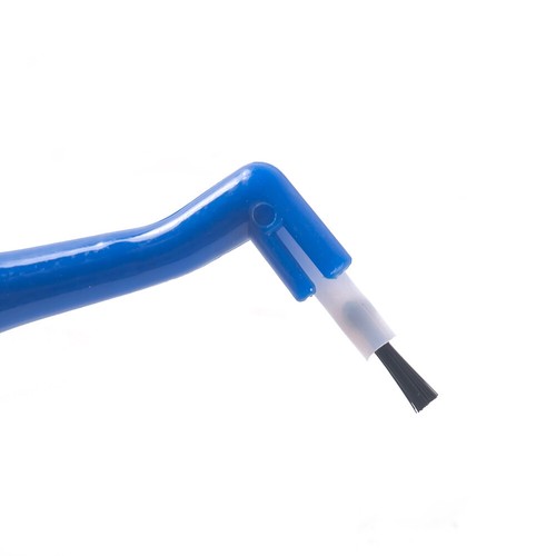 Aplicador de cepillo dental desechable Easyinsmile/puntas de cepillo negras 100 un. - Imagen 6 de 13