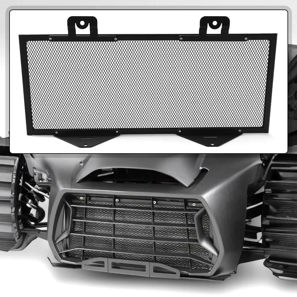 Front Mesh Grille Radiator Protector Aluminum Alloy Mesh Radiator Protector