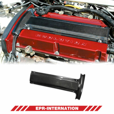 Carbon OE Style 4G63 Plug Cover Body kit For MITSUBISHI Evolution EVO 4 5 6 7 8