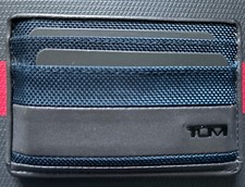 Tumi Alpha SLG Slim Card Case Navy/Grey