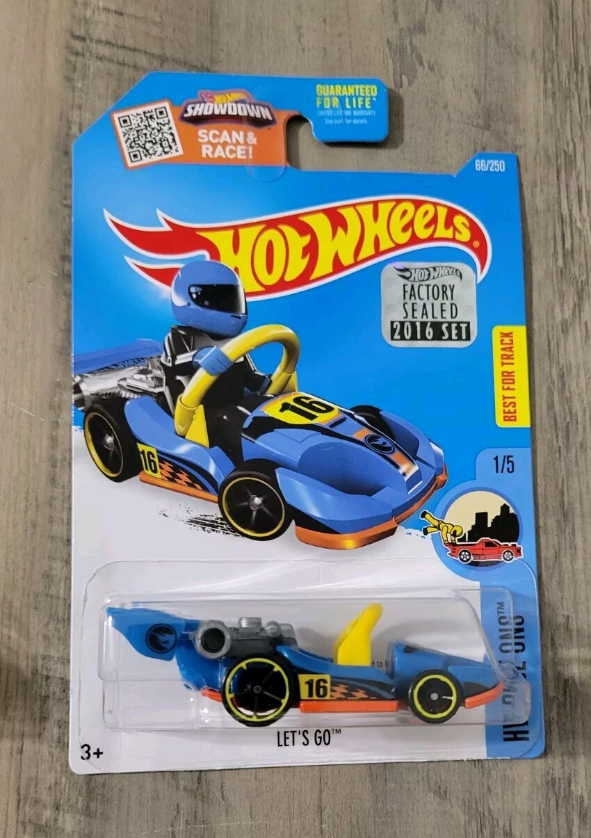 Let's Go Treasure Hunt 2016 Hot Wheels * Factory Stickered * NIP 1:64 Scale