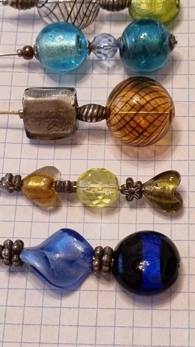 Italian hairpin , Murano glass - Picture 6 of 8