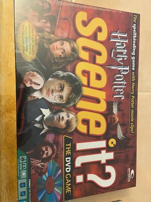 Harry Potter Scene It The DVD Game Optreve New Sealed + Movie Poster Book