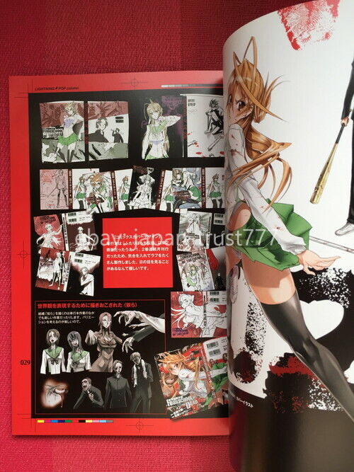 Interview with Shoji Sato, the Highschool of the Dead illustrator, about Season  2 at AniMagic 2012. : r/anime