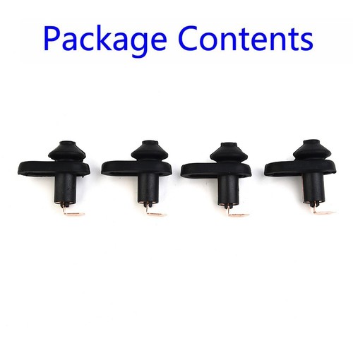 4*Universal Car Vehicle Interior Door Courtesy Light Lamp Switch Button Part AU - Picture 7 of 19