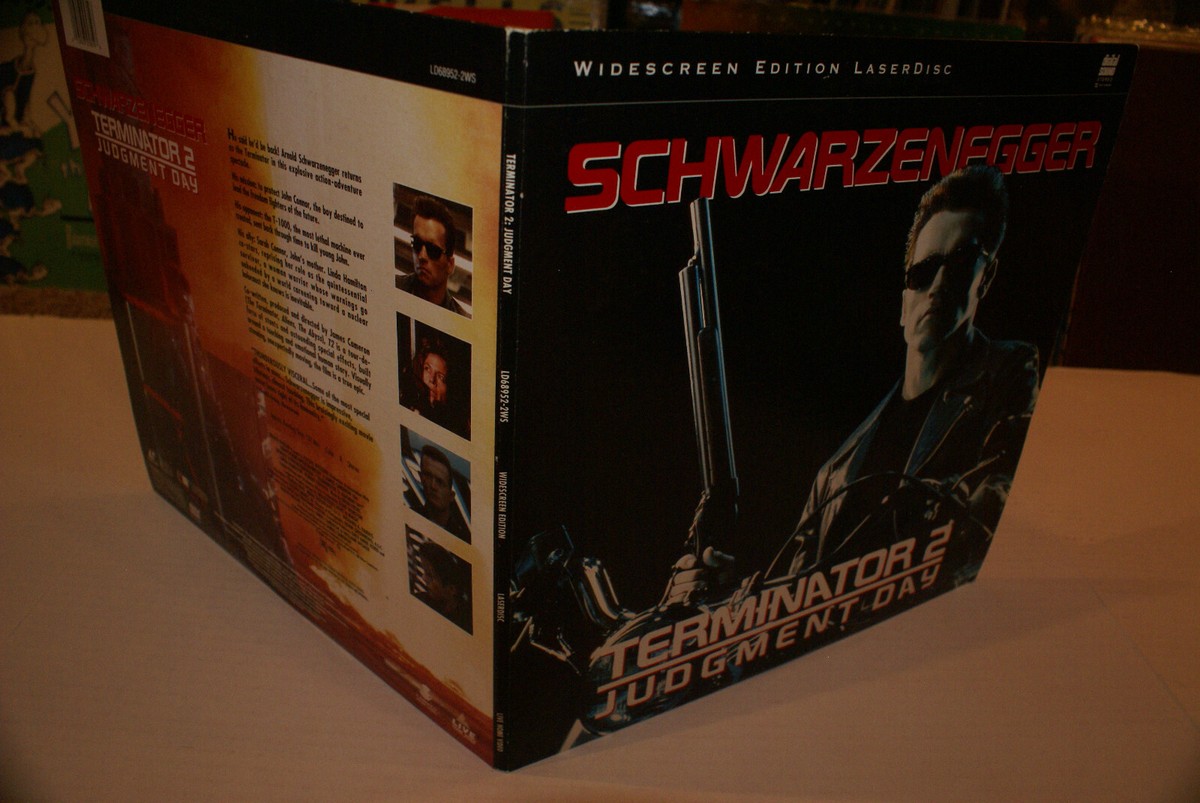Terminator 2 Judgement Day Laser Disc Widescreen Edition