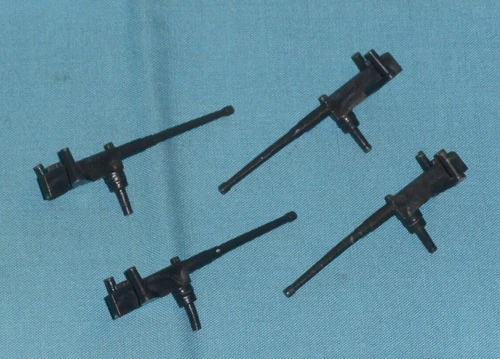 vintage G.I. GI JOE gijoe MORAY COBRA HYDROFOIL GUN x4 weapons parts lot