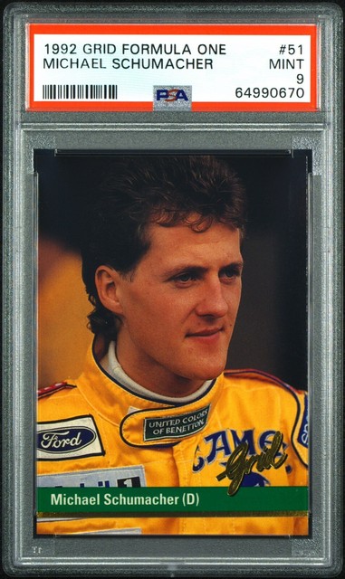 1992 The Grid Formula 1 Michael Schumacher F1 Rookie Ferrari PSA 9