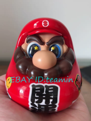 SENZII Super Daruma Red Mini Versions 9cm Resin Figure Statue