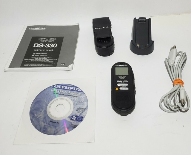 Olympus DS330 (16 MB, 5.5 Hours) Handheld Digital Voice Recorder