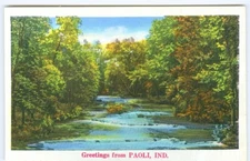 Paoli IN Scenic Greetings from Paoli