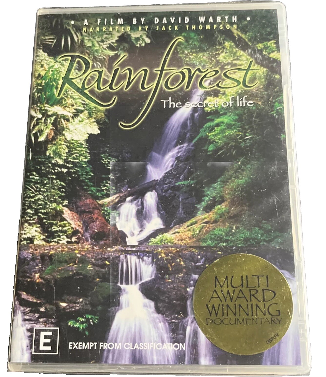Rainforest The Secret Of Life Brand New Sealed All Region DVD Nature Documentary