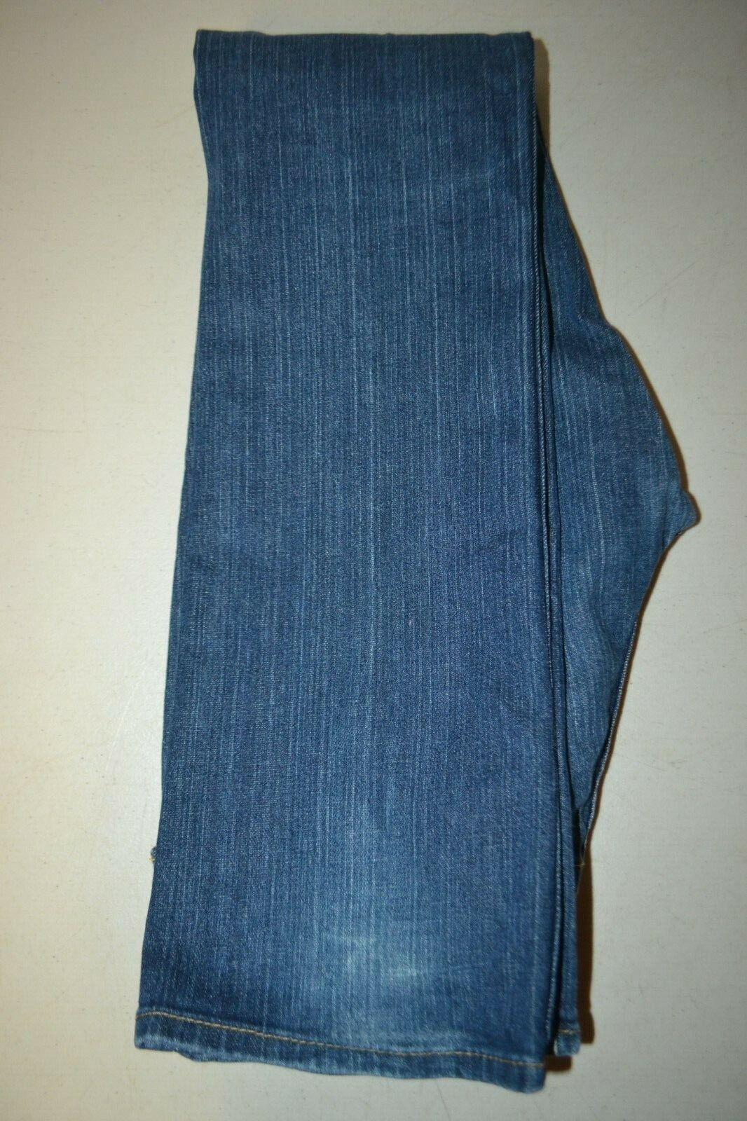 True Religion Women's Johnny Straight No Pocket Flaps Blue Denim Jeans Sz 27x34 thumbnail 11