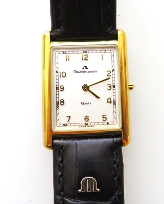 Montre Maurice Lacroix Or Acier Quartz Diamètre 34 Mm M448 - Occasion Unisexe Vintage