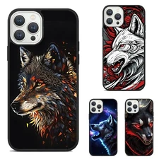 For Samsung Galaxy Motorola Apple iPhone Anti scratch Cover growl majestic wolf