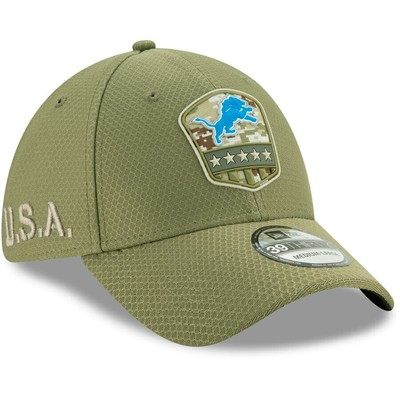 detroit lions salute to service hat