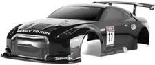 Maveric Strada DC Body Shell HSP On Road 1/10 Scale Pre-Painted Nissan GTR Black