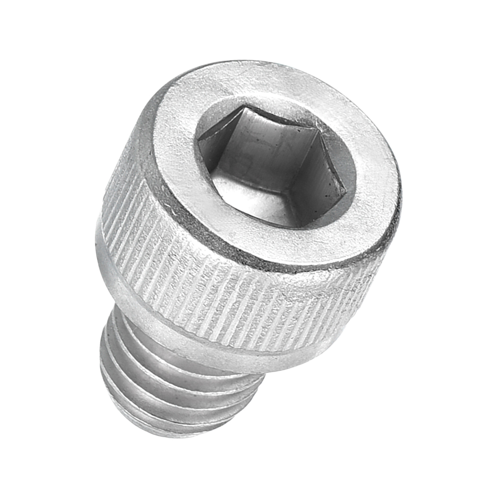 50pcs Socket Head Cap Screws - [M8-1.25 x 10mm] 304 Stainless Steel, Silver