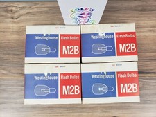 VINTAGE WESTINGHOUSE GE SYLVA M2B BLUE FLASHBULBS NEW 48 BULBS  